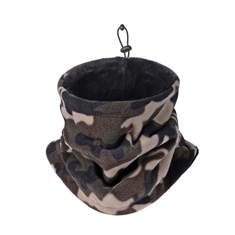 Thick Fleece Scarf – Windproof Thermal Wrap for Cold Weather Comfort