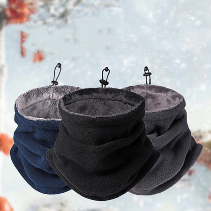 Thick Fleece Scarf – Windproof Thermal Wrap for Cold Weather Comfort
