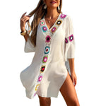 Split Long Dress Robe Beach Overskirt