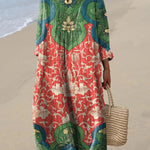 Women's Elegant Chic Loose Mid-length Dress