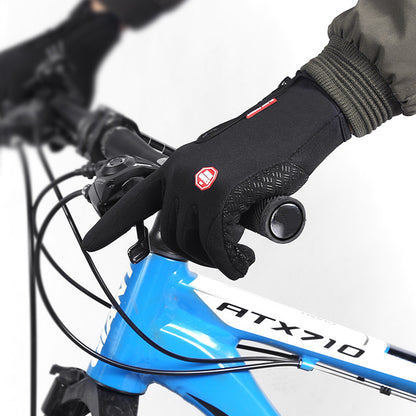 Winter Touch Screen Motorcycle Gloves | Waterproof Fleece Riding Sports Gloves