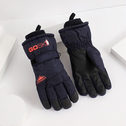 Priyona Winter Waterproof Warm Skiing Gloves – Cold‑Proof Outdoor Thermal Gloves for Men & Women