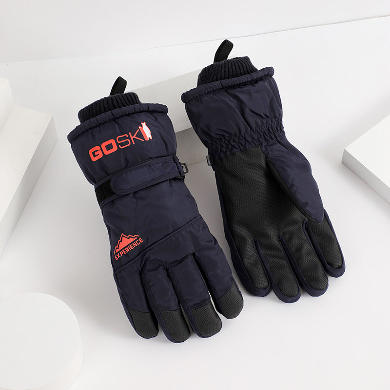 Priyona Winter Waterproof Warm Skiing Gloves – Cold‑Proof Outdoor Thermal Gloves for Men & Women