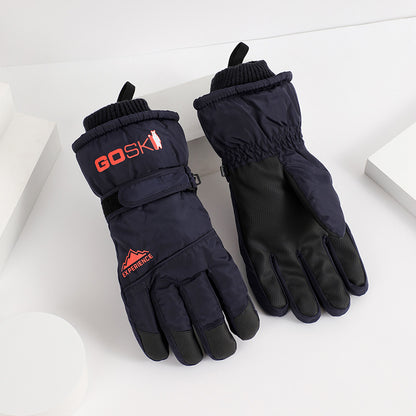 Priyona Winter Waterproof Warm Skiing Gloves – Cold‑Proof Outdoor Thermal Gloves for Men & Women