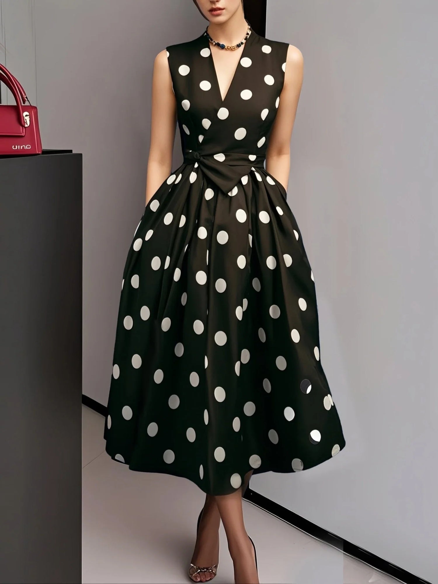Temperament Waist Controlled Slimming Dress