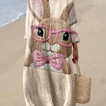 Women's Elegant Chic Loose Mid-length Dress