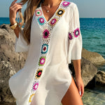 Split Long Dress Robe Beach Overskirt