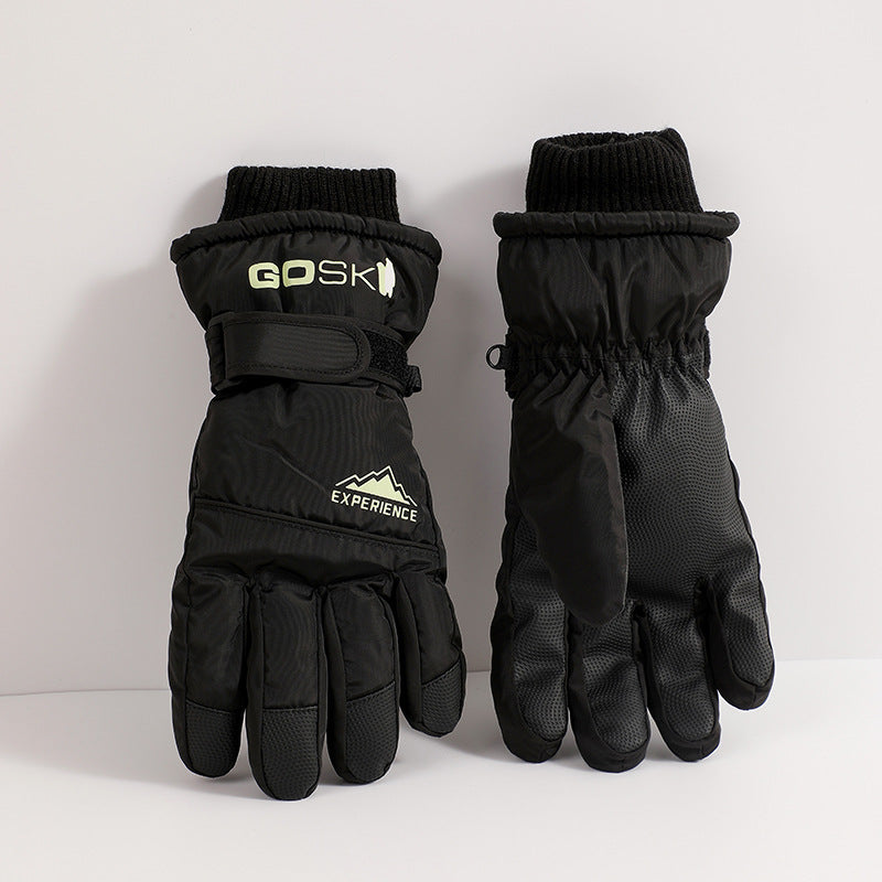 Priyona Winter Waterproof Warm Skiing Gloves – Cold‑Proof Outdoor Thermal Gloves for Men & Women