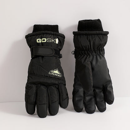 Priyona Winter Waterproof Warm Skiing Gloves – Cold‑Proof Outdoor Thermal Gloves for Men & Women