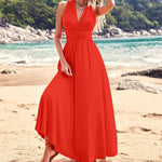 Multiple Wear Multi-rope Cross Strap Backless Sexy Dress
