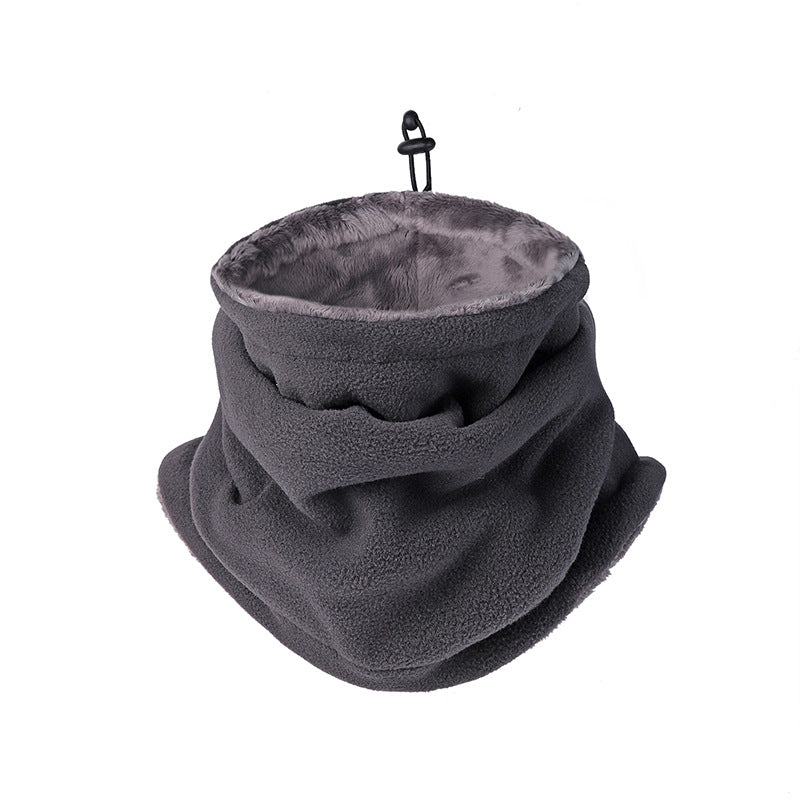 Thick Fleece Scarf – Windproof Thermal Wrap for Cold Weather Comfort