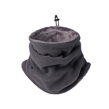 Thick Fleece Scarf – Windproof Thermal Wrap for Cold Weather Comfort