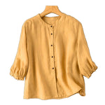 Half Sleeve Artistic Retro Women's Summer New Loose Women's Shirt