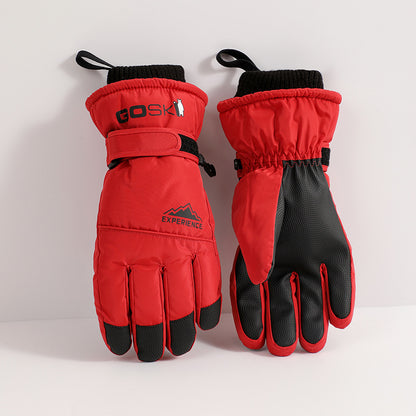 Priyona Winter Waterproof Warm Skiing Gloves – Cold‑Proof Outdoor Thermal Gloves for Men & Women