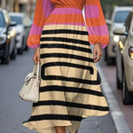 Printed Casual Retro Sexy Dress