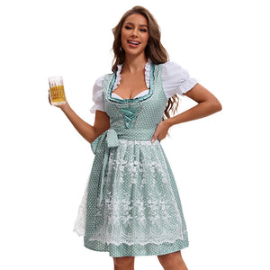 New Traditional Ethnic Print Plus Size Dress Women